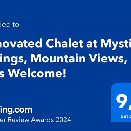 Renovated Chalet At Mystic Springs, Mountain Views, Pets Welcome! Canmore Exterior foto
