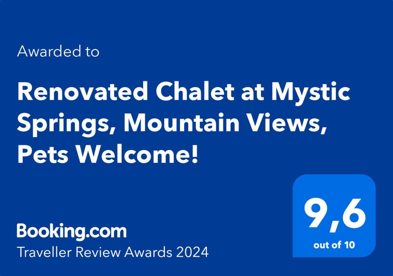 Renovated Chalet At Mystic Springs, Mountain Views, Pets Welcome! Canmore Exterior foto